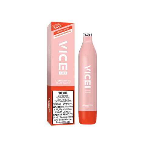 Vice 5500 Rechargeable Disposable - Strawberry Ice