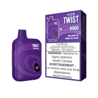 [CLEARANCE] Vice Twist 8000 Rechargeable Disposable Vape 14ml