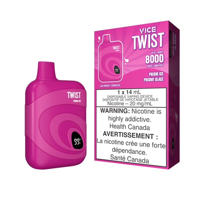 [CLEARANCE] Vice Twist 8000 Rechargeable Disposable Vape 14ml