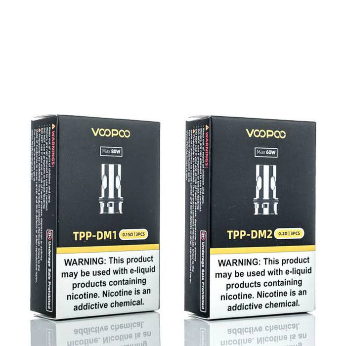 Voopoo TPP Replacement Coil for Drag 3 Pod Kit, Drag X Plus Pod Kit 3pcs