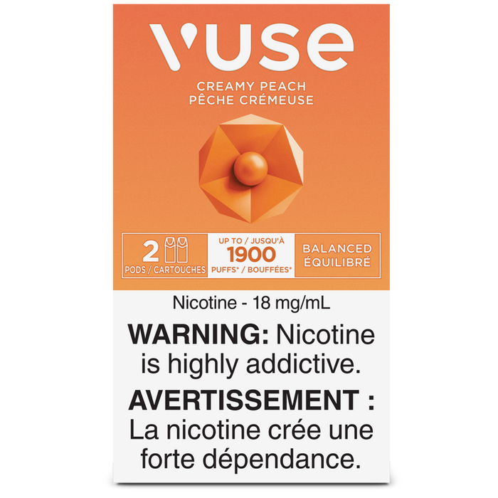 Vuse - Creamy Peach ePod Replacement Pods