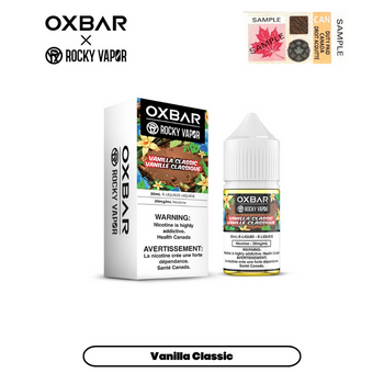 Rocky Vapor x Oxbar E-Liquids - Vanilla Classic