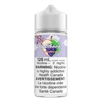 Forbidden 120mL E-liquid - Fuji Grape Lime