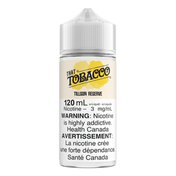 That Tobacco 120mL E-liquid - Tillson Reserve