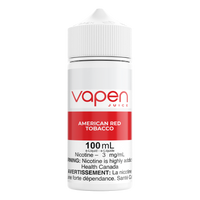 Tabac rouge américain - Jus Vapen * Nouveau nom Même saveur