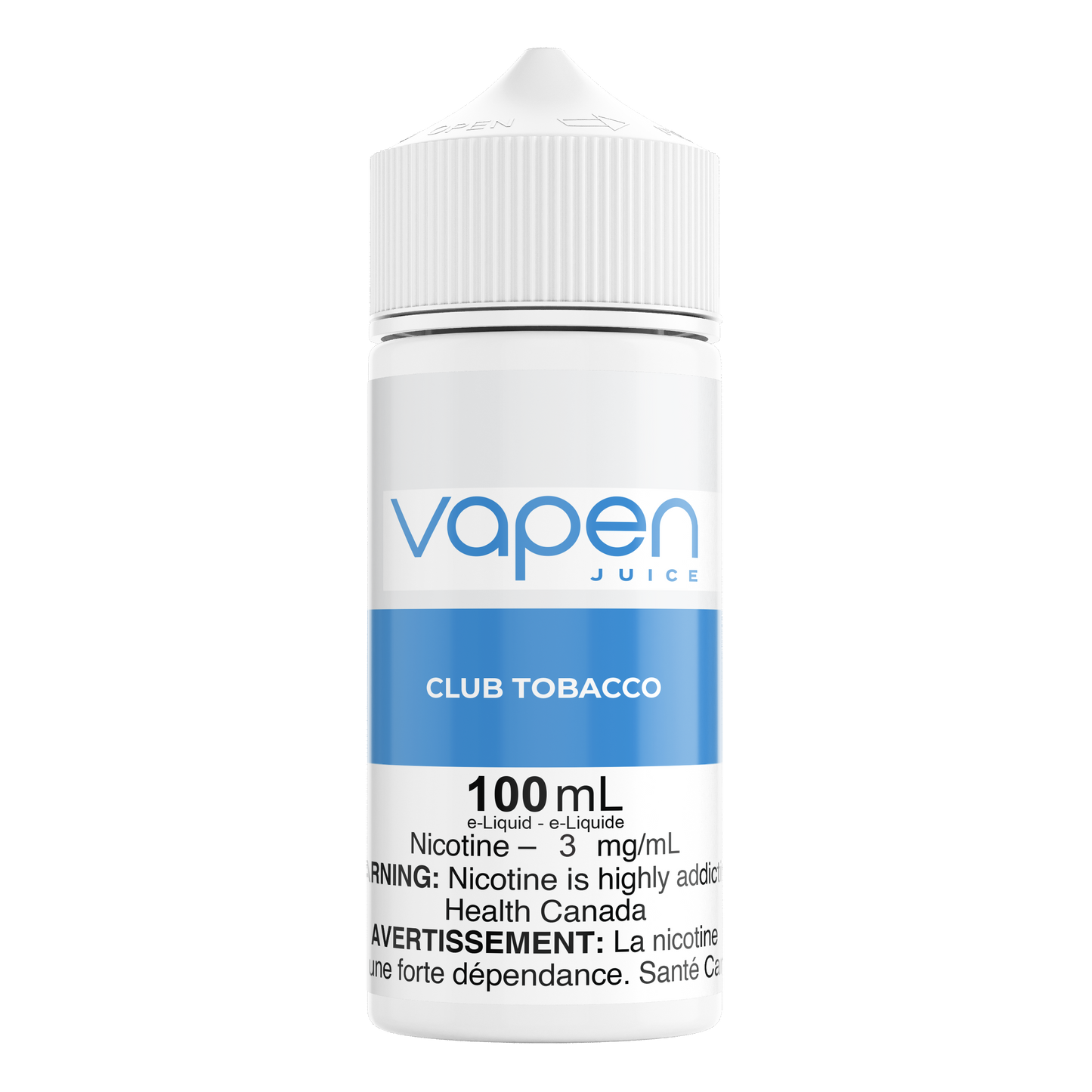 Club Tobacco - Jus Vapen *Nouveau nom, même saveur