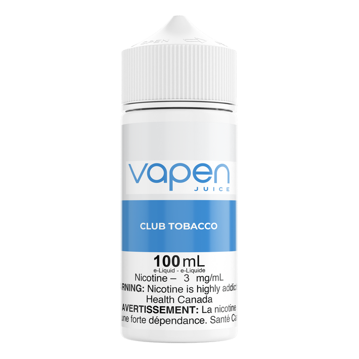 Club Tobacco - Jus Vapen *Nouveau nom, même saveur