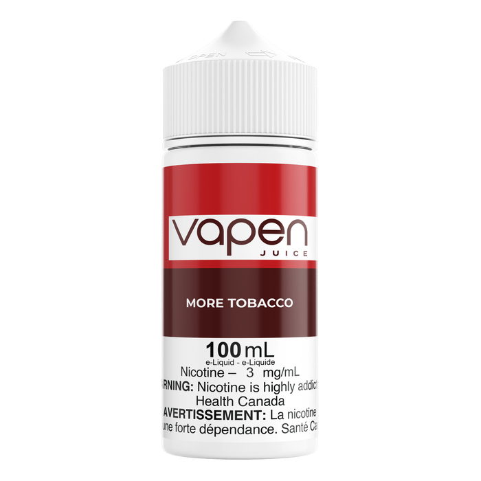 Plus de tabac - Vapen Juice * Nouveau nom, même saveur