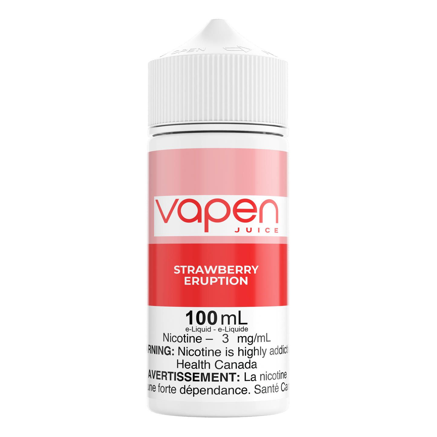 Éruption de fraise - Vapen Juice