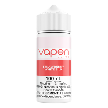 Soie Blanche Fraise - Vapen Juice