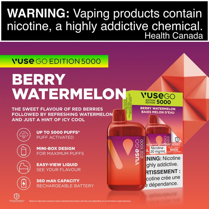 Vuse Go Edition 5000 - Berry Watermelon