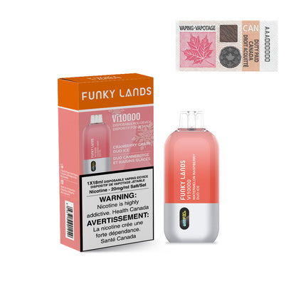 [CLEARANCE] Funky Lands by ElfBar Vi10000 Rechargeable Disposable Vape 18ml