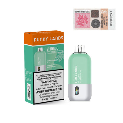 [CLEARANCE] Funky Lands by ElfBar Vi10000 Rechargeable Disposable Vape 18ml