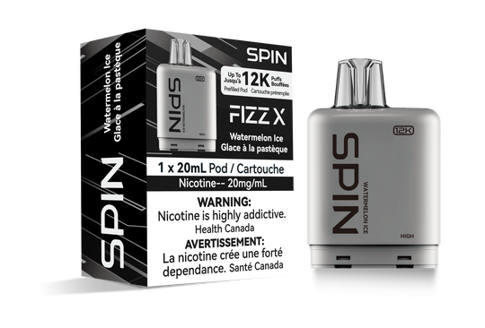 [Clearance] Spin Fizz X 12000 Puff 20ml Replacement Pod