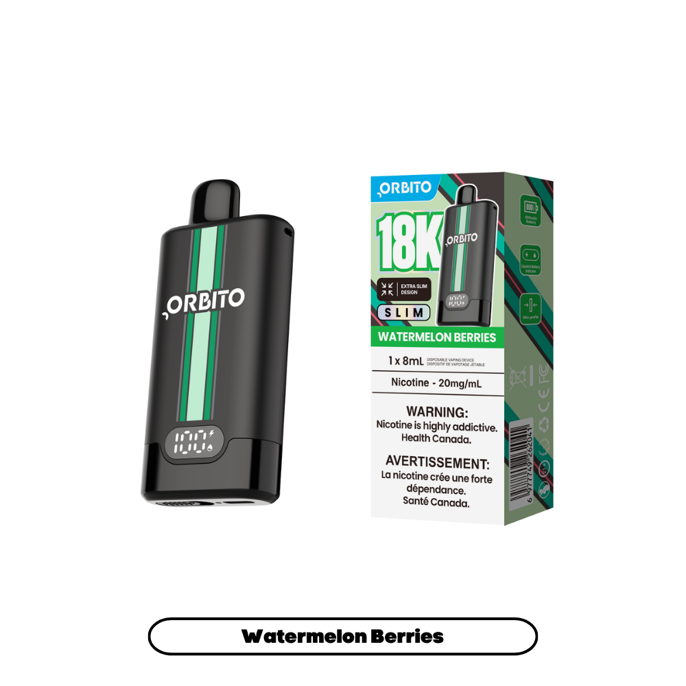 Orbito Slim 18K Disposable Vape 8mL **Launch Special**