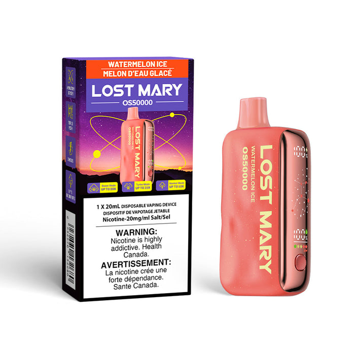 Lost Mary OS50K Rechargeable Disposable Vape 20mL