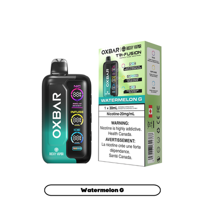[CLEARANCE] OXBAR X Rocky Vapor Tri Fusion Disposable Vape 30mL