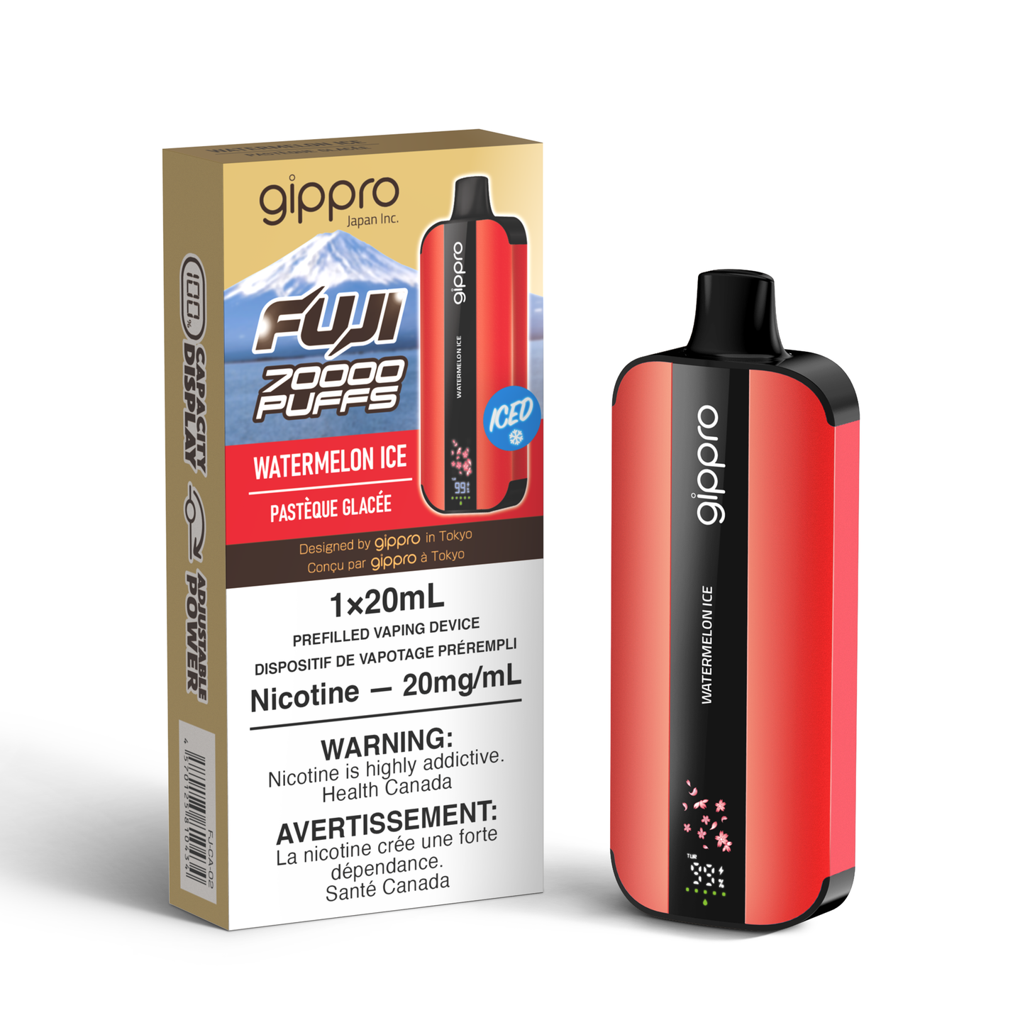 Gippro Fuji Disposable Vape 20mL
