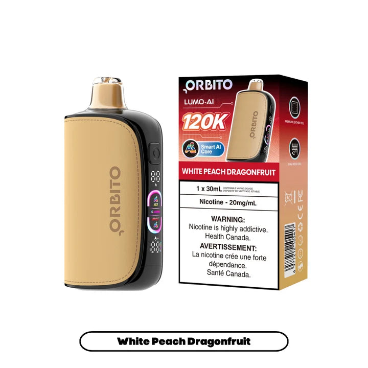 Orbito Lumo AI 120K Disposable Vape 30mL