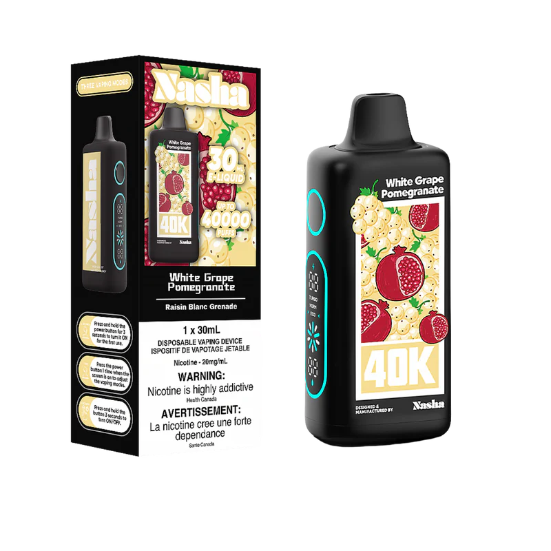 Nasha 40K Disposable Vape 30mL