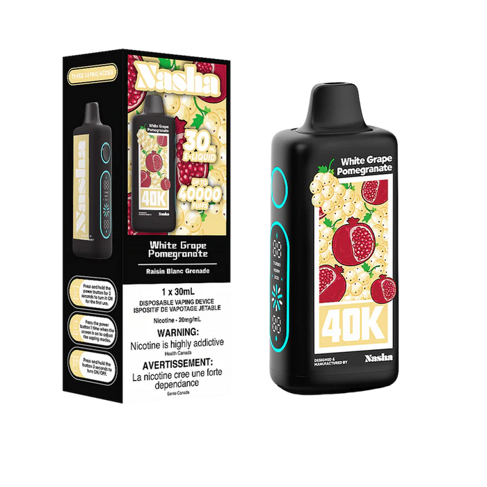 Nasha 40K Disposable Vape 30mL