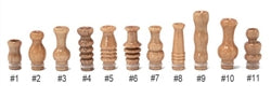 [CLEARANCE] Wooden Family of Drip Tips