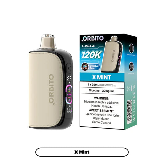 Orbito Lumo AI 120K Disposable Vape 30mL