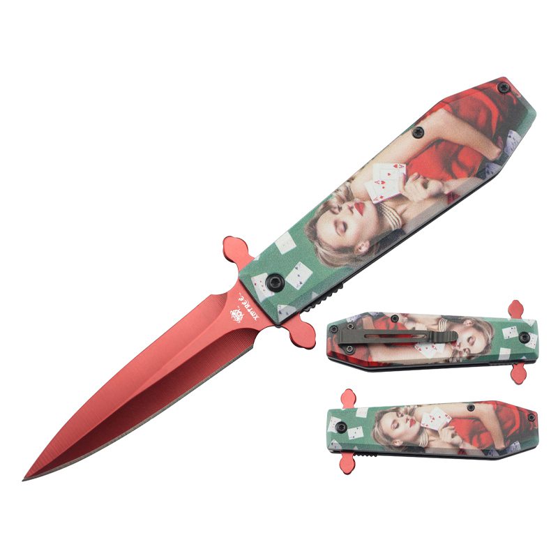 Xtreme - 8″ Queen of Blades Combat Pocket Knife