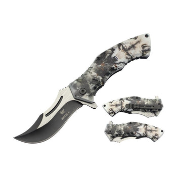 Xtreme - 8.07″ Lone Howl Foldable Pocket Knife