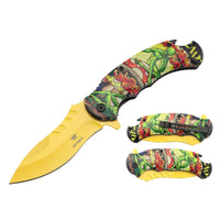 Xtreme - 8.8″ High Terrestrial Foldable Pocket Knife