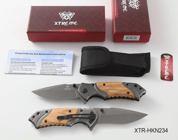 Xtreme - 8.07" Timber Ridge Foldable Pocket Knife