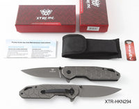 Xtreme - 8.86” Geometric Deep-Carry Pocket Knife
