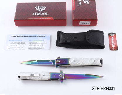 Xtreme - 8.66” Aurora Stealth Pocket Knife