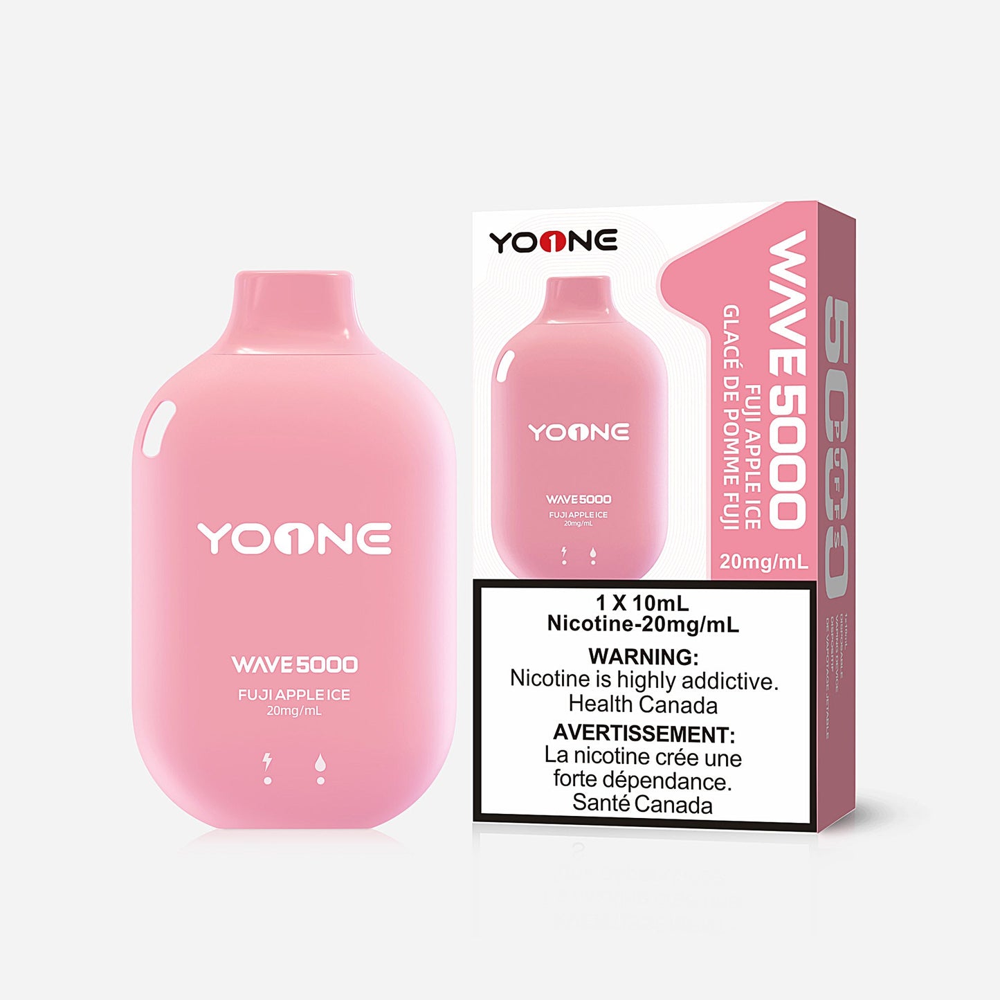 [CLEARANCE] Yoone Wave 5000 Puff Rechargeable Disposable Vape 10ml