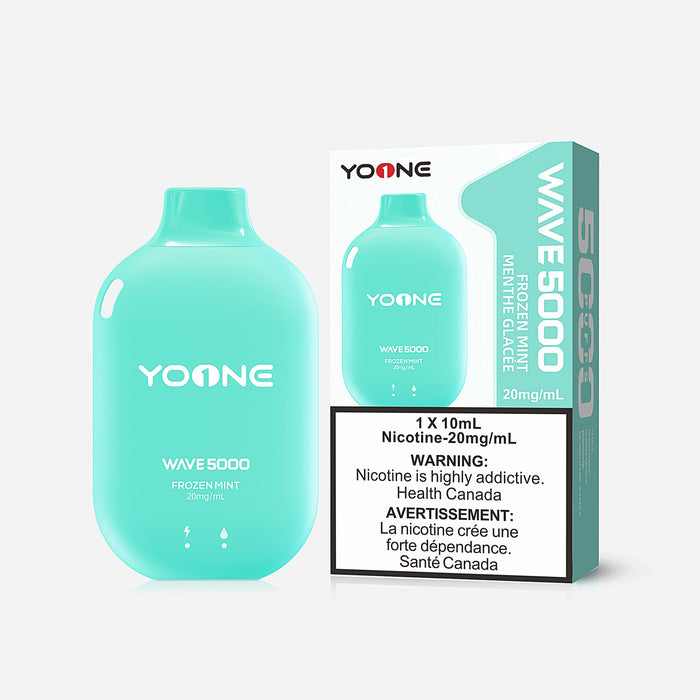 [DÉGAGEMENT] Yoone Wave 5000 Puff Vape jetable rechargeable 10 ml