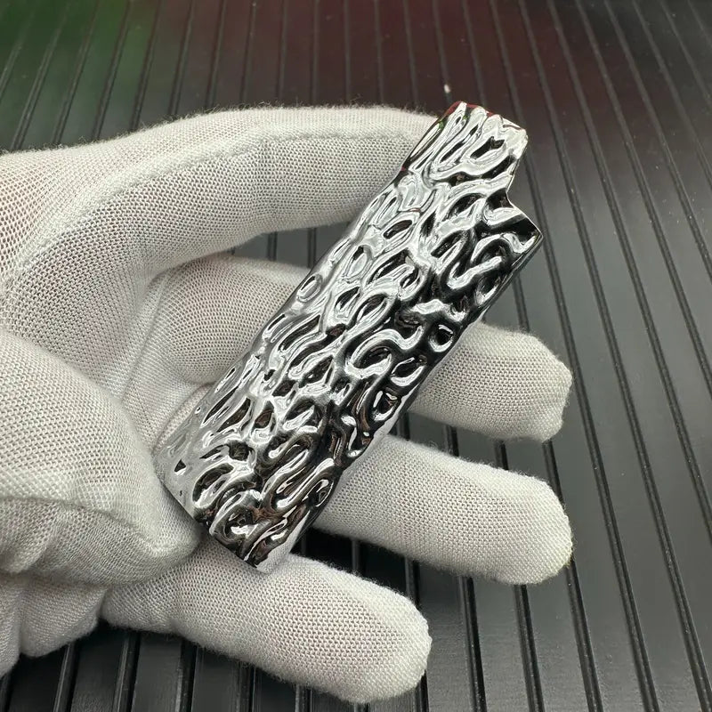 Glossed Magma Bone Lighter Cover