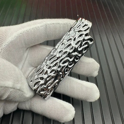 Glossed Magma Bone Lighter Cover
