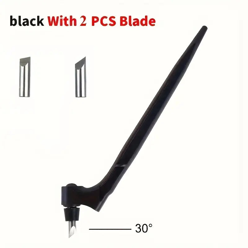 360-Degree Precision Crafting Tool w/ 3 Replaceable Blades