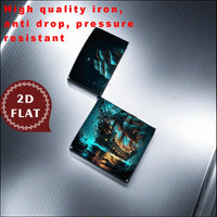 2D Nautical Sailing Ship Lighter Shell