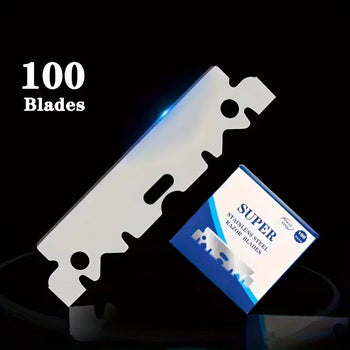 Stainless Steel Safety Razor Blades Pack