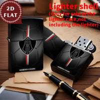 2D Flat Soccer Ball Lighter Shell