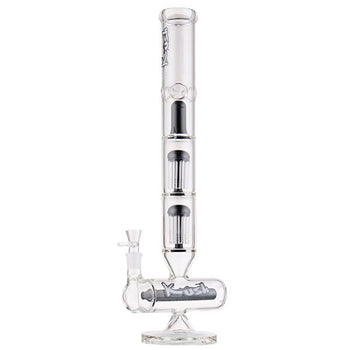 Kush 19" Glass Bong with 4 layer Percolators