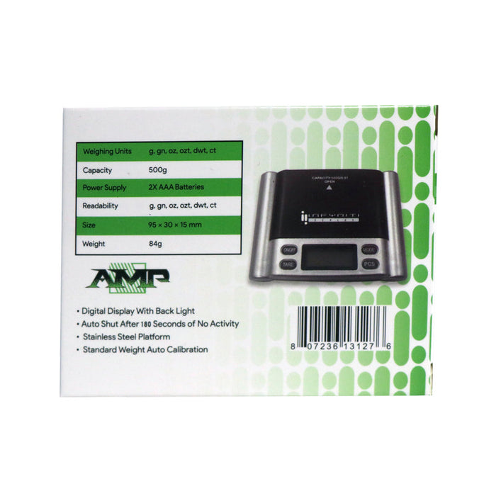 Infyniti AMP Digital Pocket Scale 500g x 0.1g