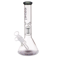 AQUA 10″ Glass Beaker Bong with 5 Arm Percolator And Ice Catcher