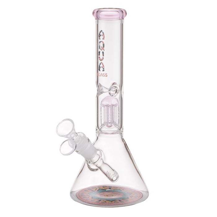 AQUA 10″ Glass Beaker Bong with 5 Arm Percolator And Ice Catcher