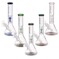 AQUA 10″ Glass Beaker Bong with 5 Arm Percolator And Ice Catcher