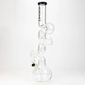 AQUA 20" Glass Kink Zong Water Bong