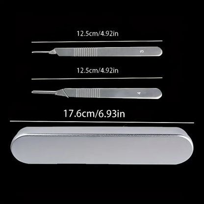 23-Piece Utility Knife Set with Carbon Steel Blades