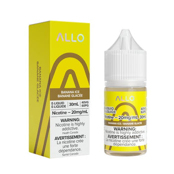 E-liquide Allo Salt - Banane glacée