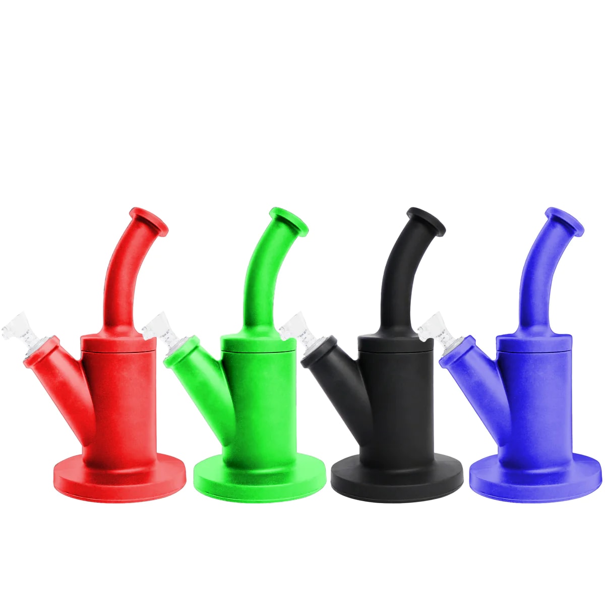 Barrel Shaped 9" Silicone Bong
